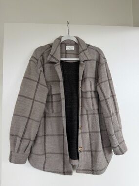 Z Supply Tucker Plaid Shirt Jacket / Shacket